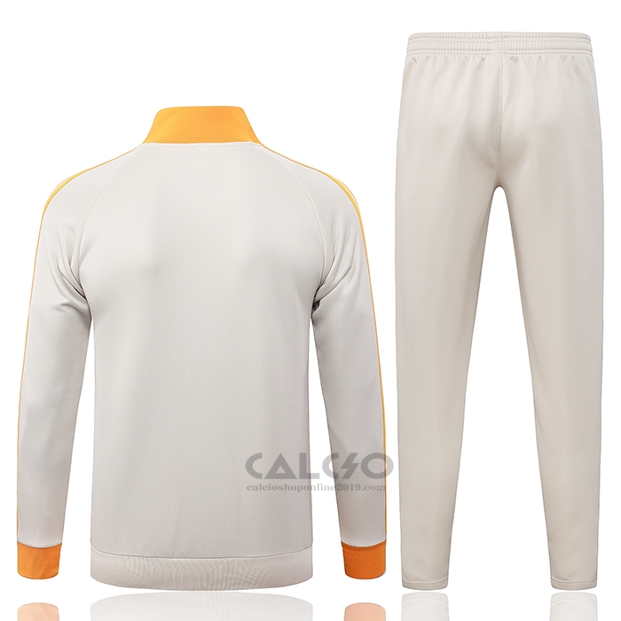 Tuta da Track di Giacca Bayern Monaco Bambino 2026-2027 Crema Arancione